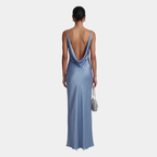Philippine | Robe Maxi Satin Femme
