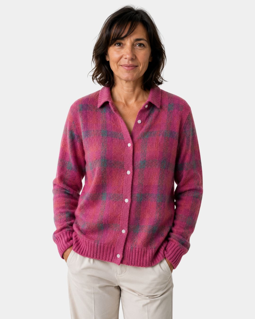 Camille | Cardigan en Laine Confortable