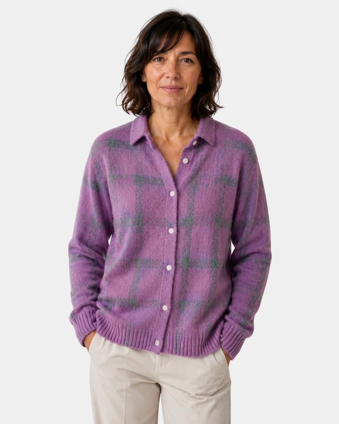 Camille | Cardigan en Laine Confortable