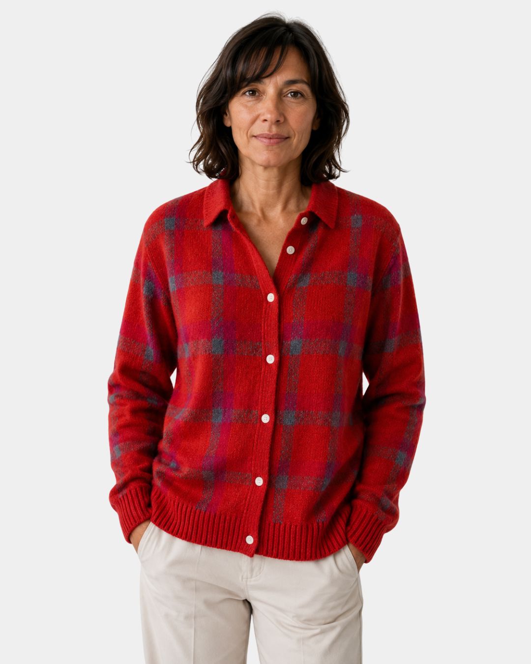 Camille | Cardigan en Laine Confortable