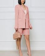 Nivelle | Ensemble blazer et short