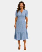 Delmine | Robe chemise légère