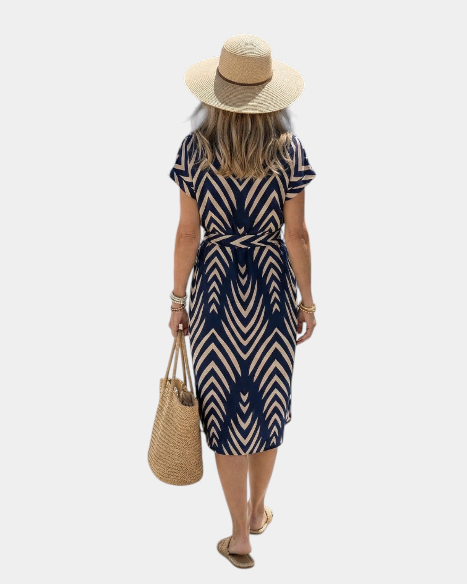Noria | Robe midi imprimée