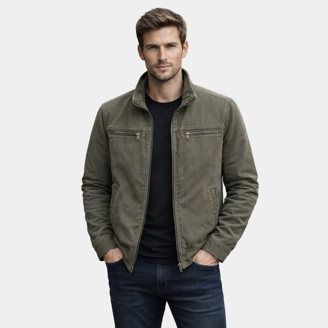 Mathieu | Veste Olive