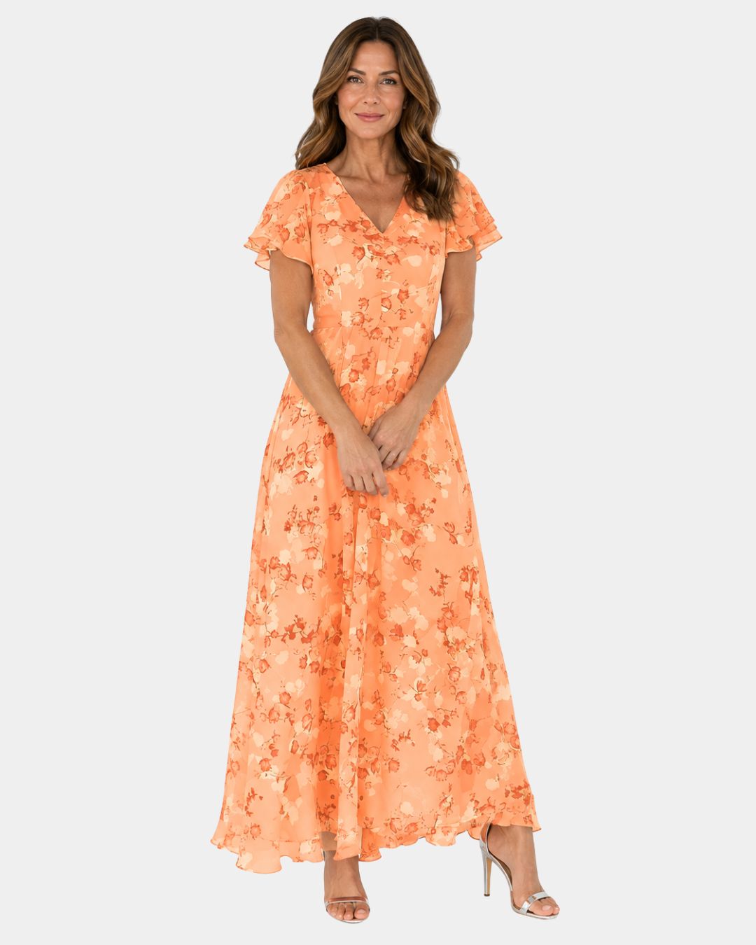 Camélia | Robe Glamoureuse Flatteuse pour le Ventre