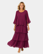 Agnès | Élégant Robe Maxi Fluide