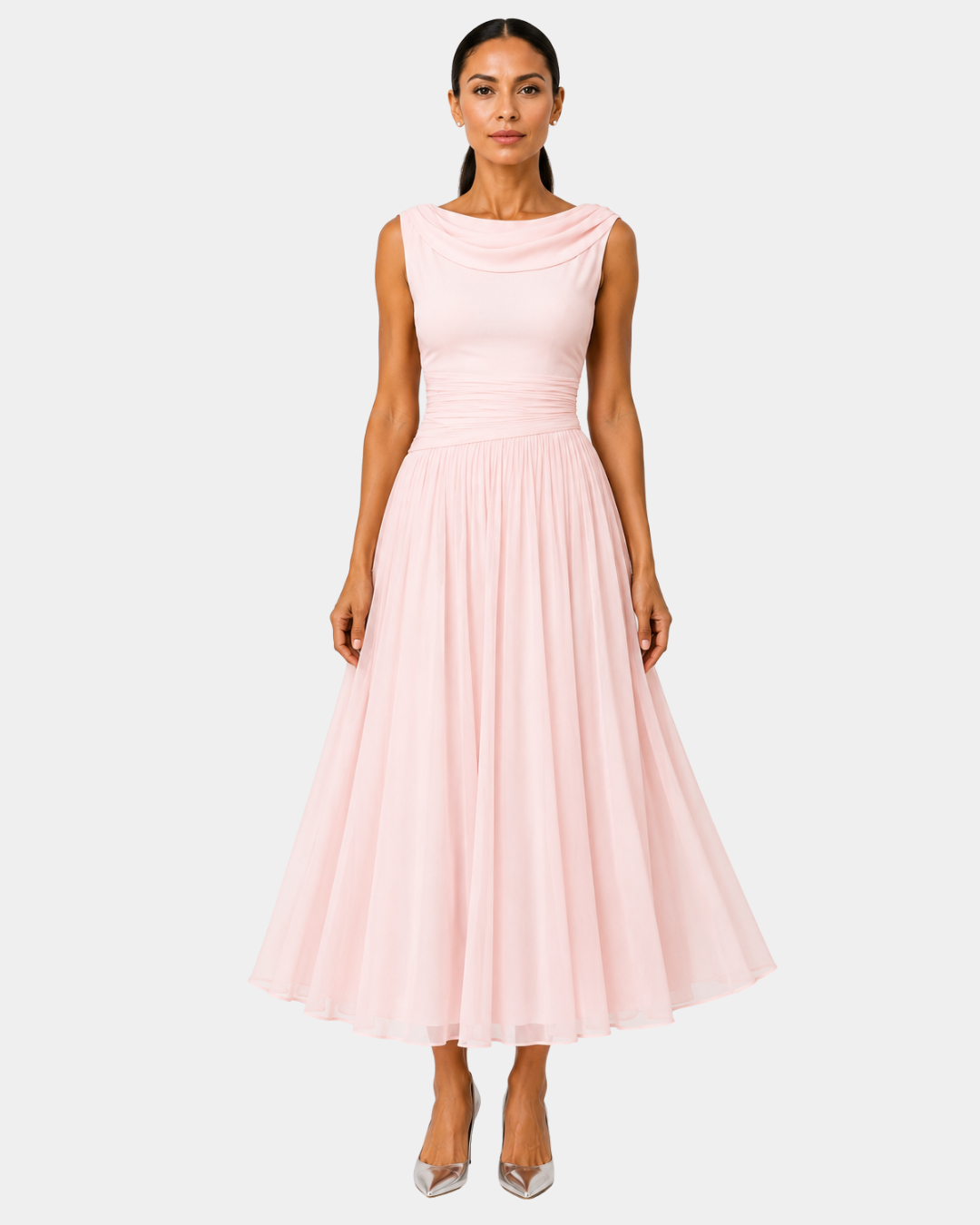 Odelinde | Robe midi élégante