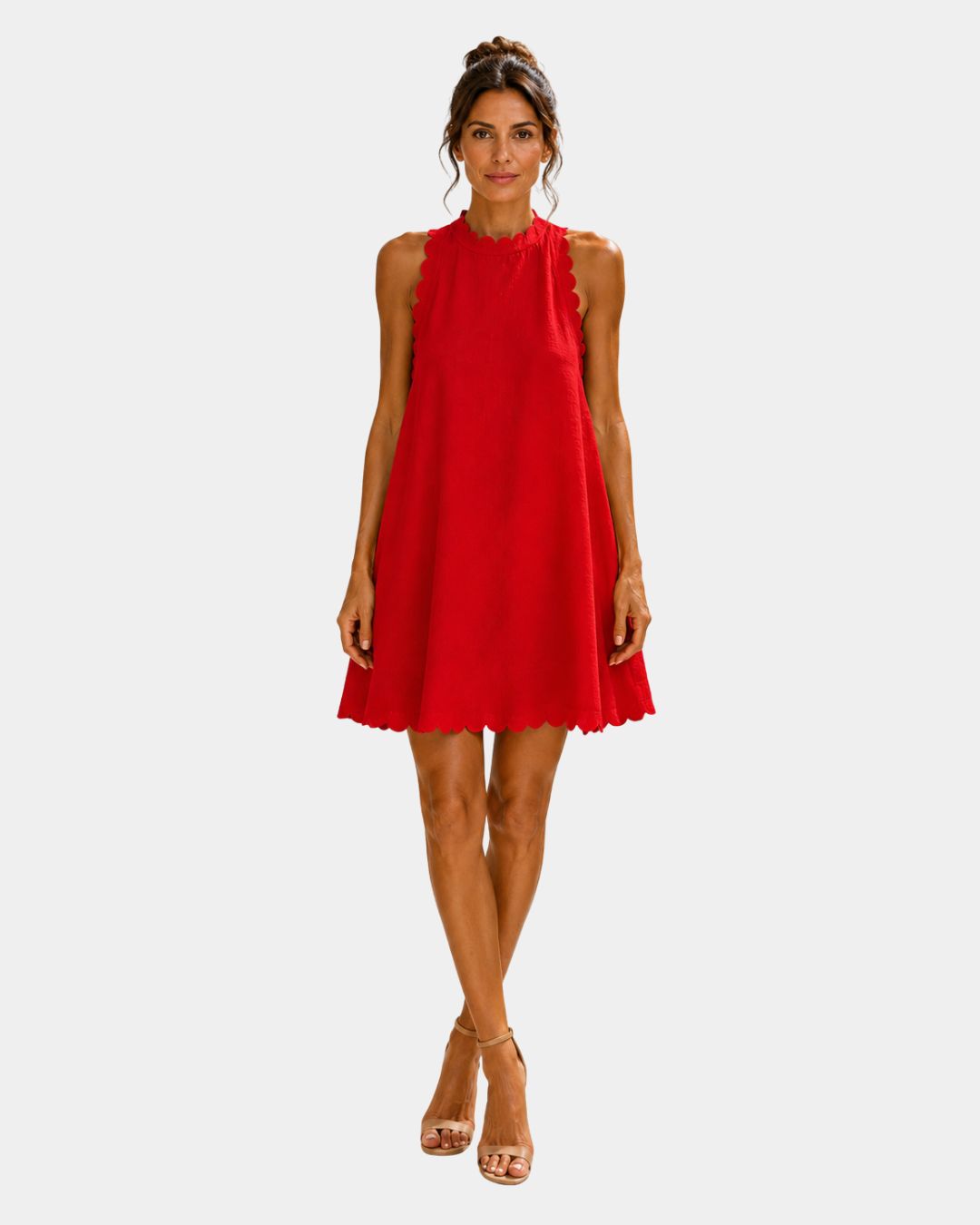 Agneline | Robe Courte Minimaliste