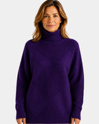 Lauren | Pull luxe à col haut