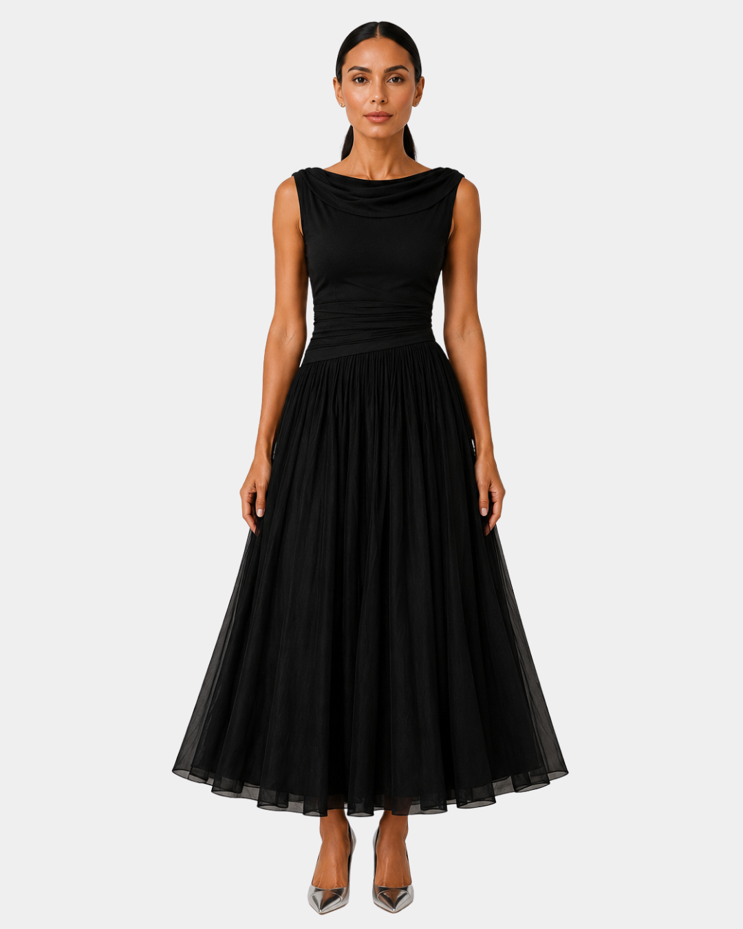 Odelinde | Robe midi élégante