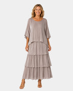Agnès | Élégant Robe Maxi Fluide