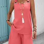 Dianise | Ensemble short et blouse légère