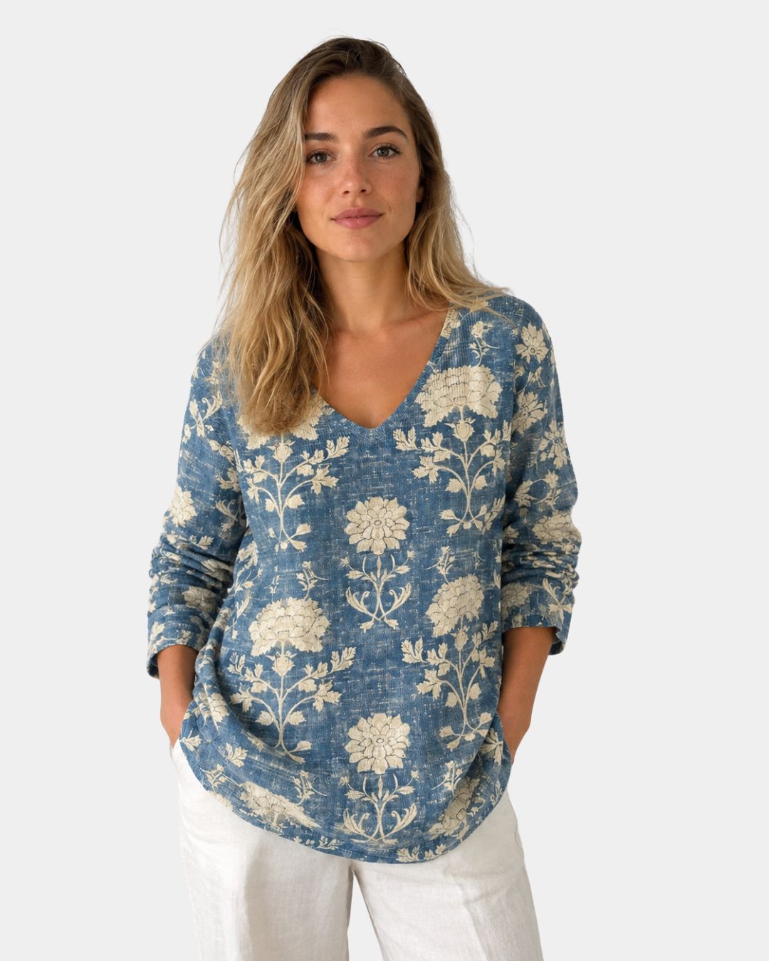 Noemie | Pull à col en V