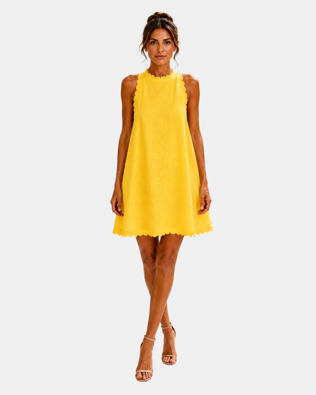 Agneline | Robe Courte Minimaliste