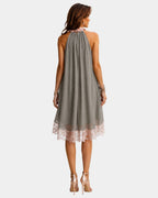 Arsinoée | Robe avec nœud élégant