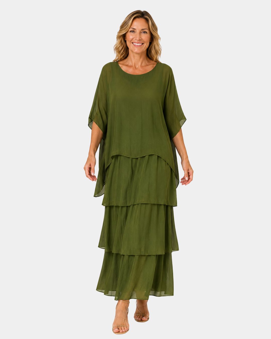 Agnès | Élégant Robe Maxi Fluide