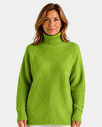 Lauren | Pull luxe à col haut