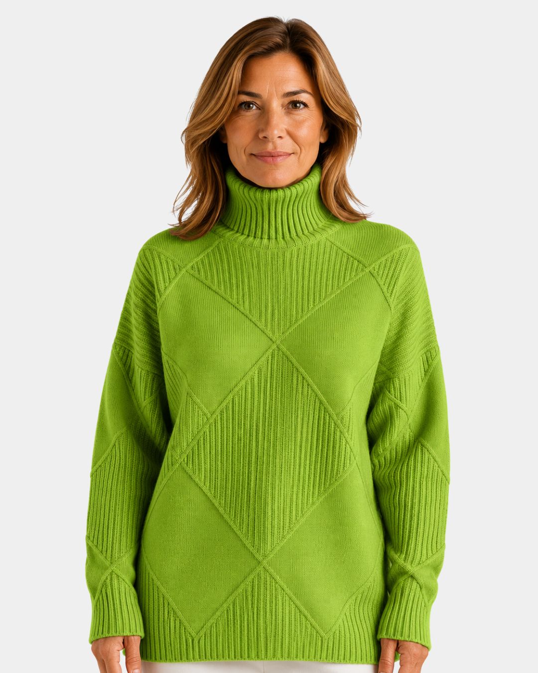 Lauren | Pull luxe à col haut