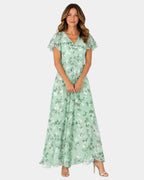 Camélia | Robe Glamoureuse Flatteuse pour le Ventre