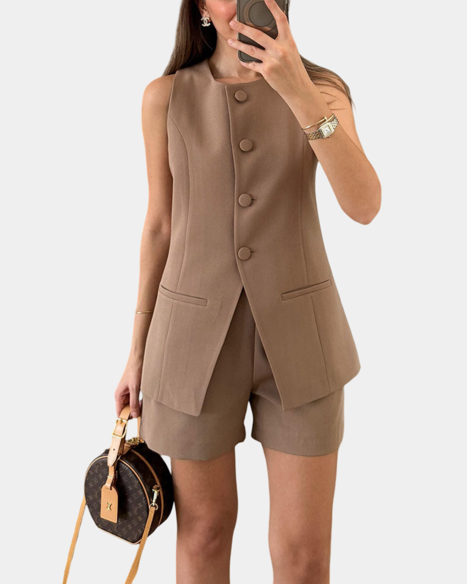 Harlene | Ensemble Boutonné Sur Mesure
