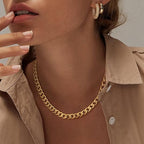 Léa | Collier rond en or