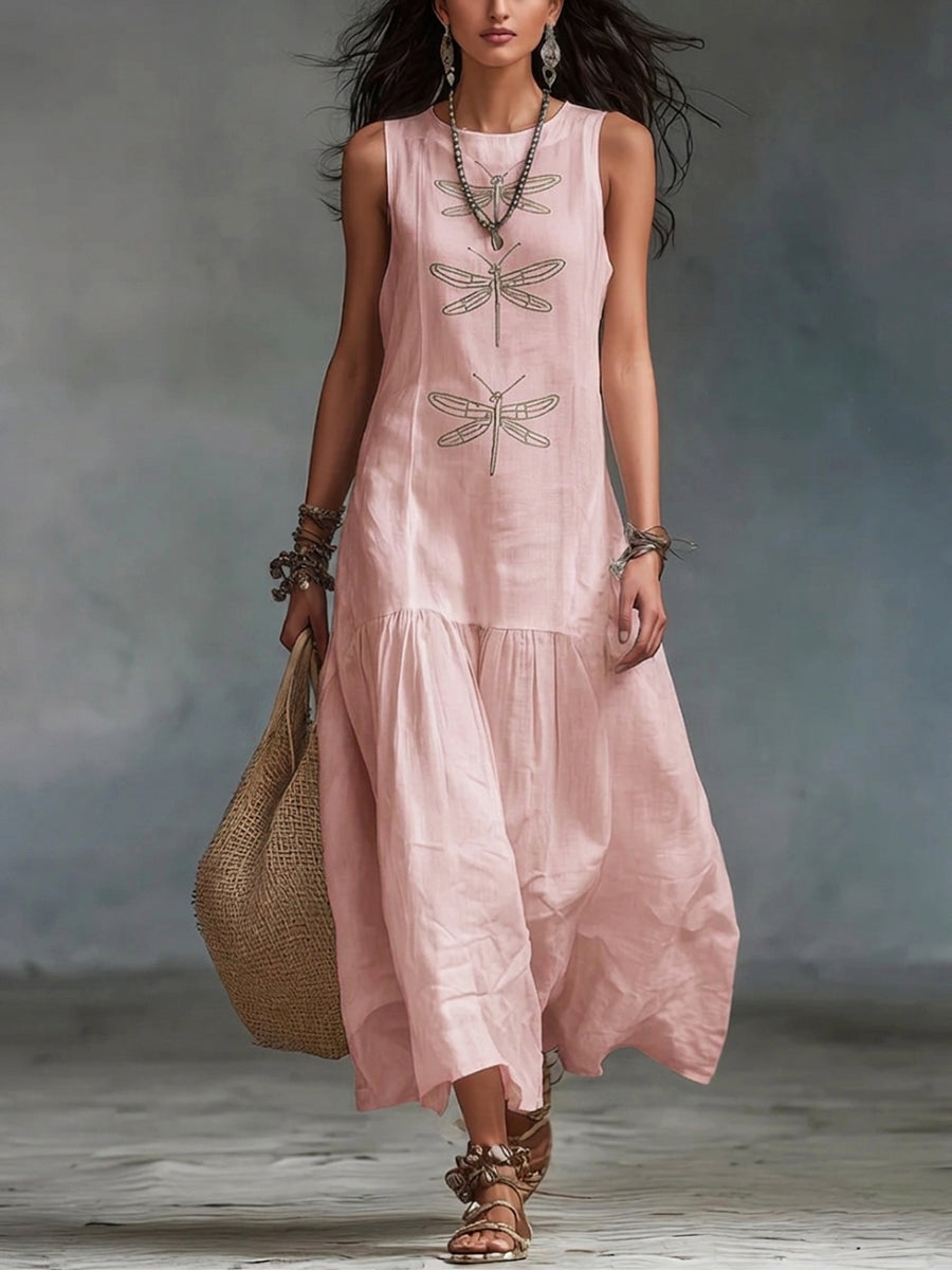 Genève - Robe Maxi Sans Manches