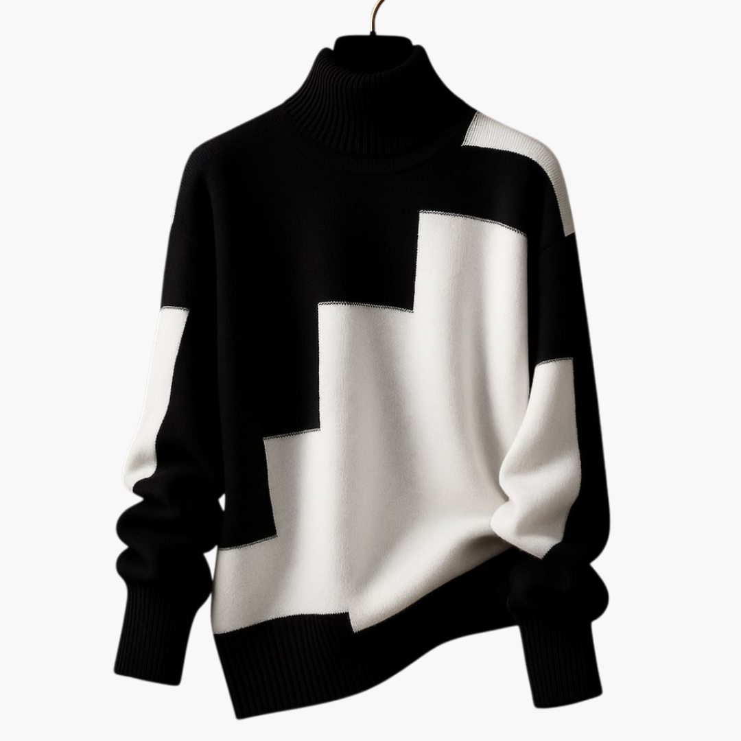 Alesia | Pull Col Roulé