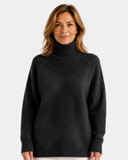 Lauren | Pull luxe à col haut