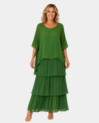 Agnès | Élégant Robe Maxi Fluide