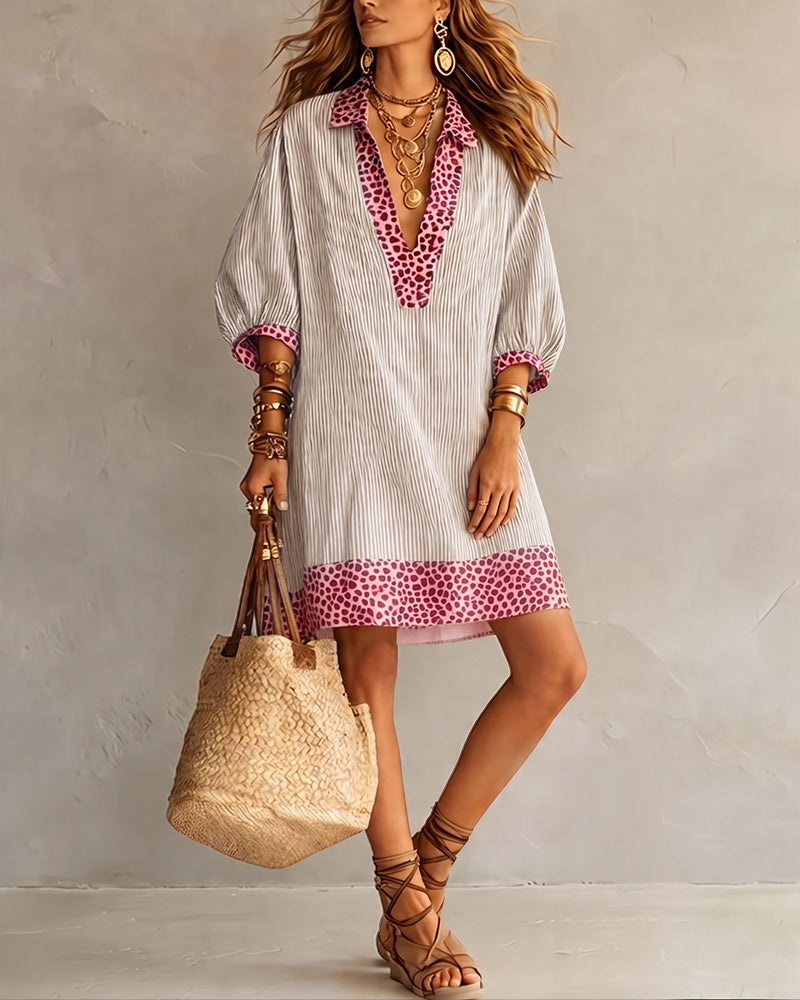 Gaudine | Robe au motif léopard