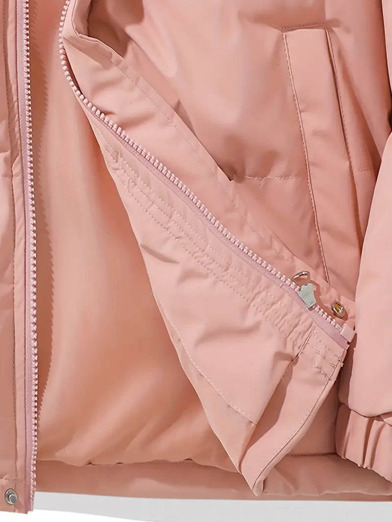 Louviane | Manteau d’hiver matelassé à capuche