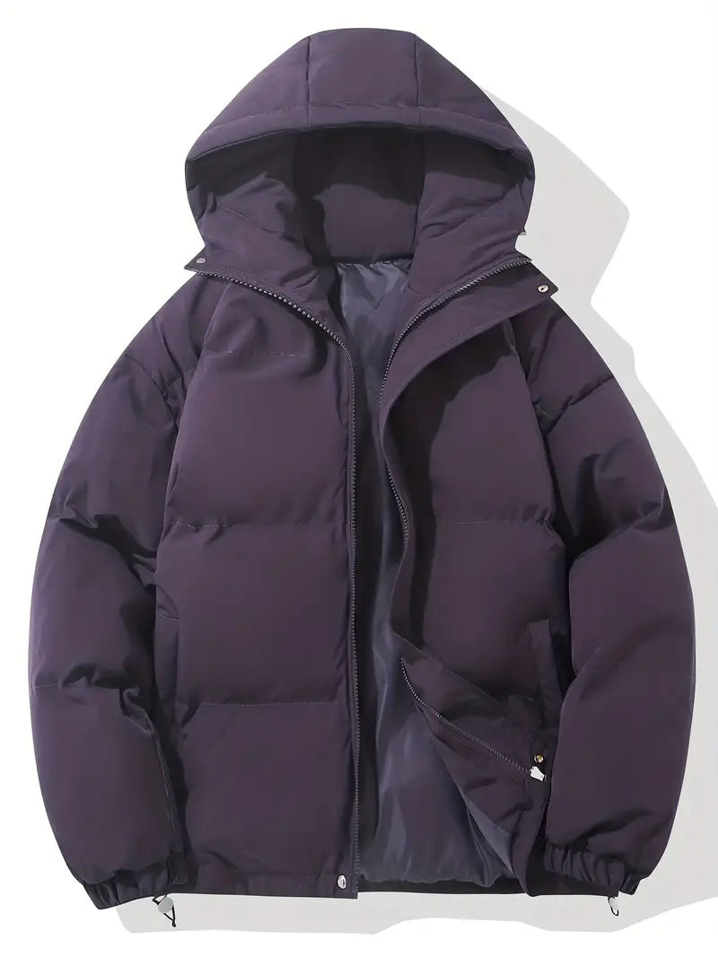 Louviane | Manteau d’hiver matelassé à capuche