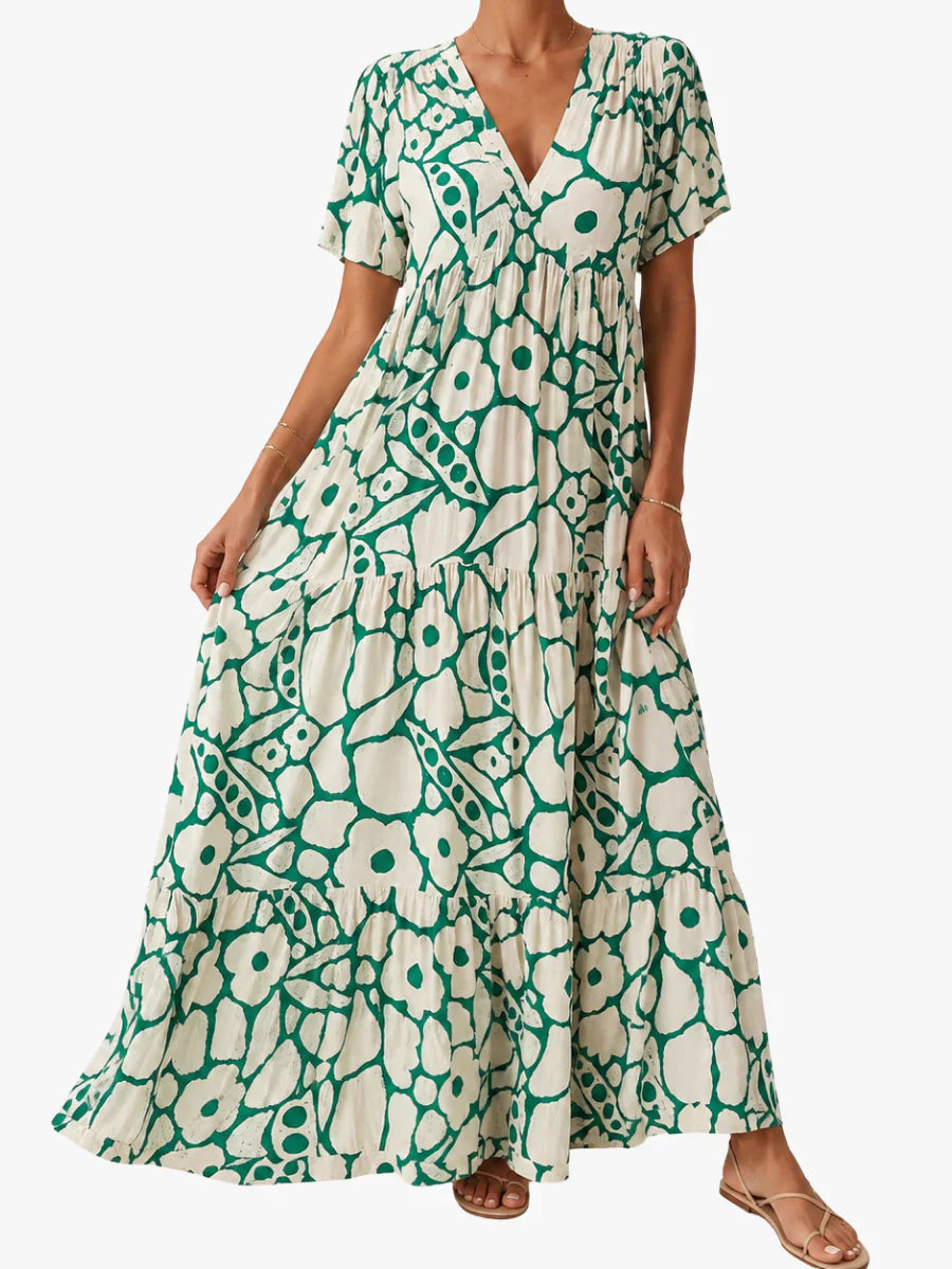 ROBE MIDI BOHÉMIENNE POUR FEMMES