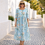 Mary | Robe Florale d'Été