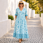 Elly | Robe Florale Élégante avec une Ambiance Aérée