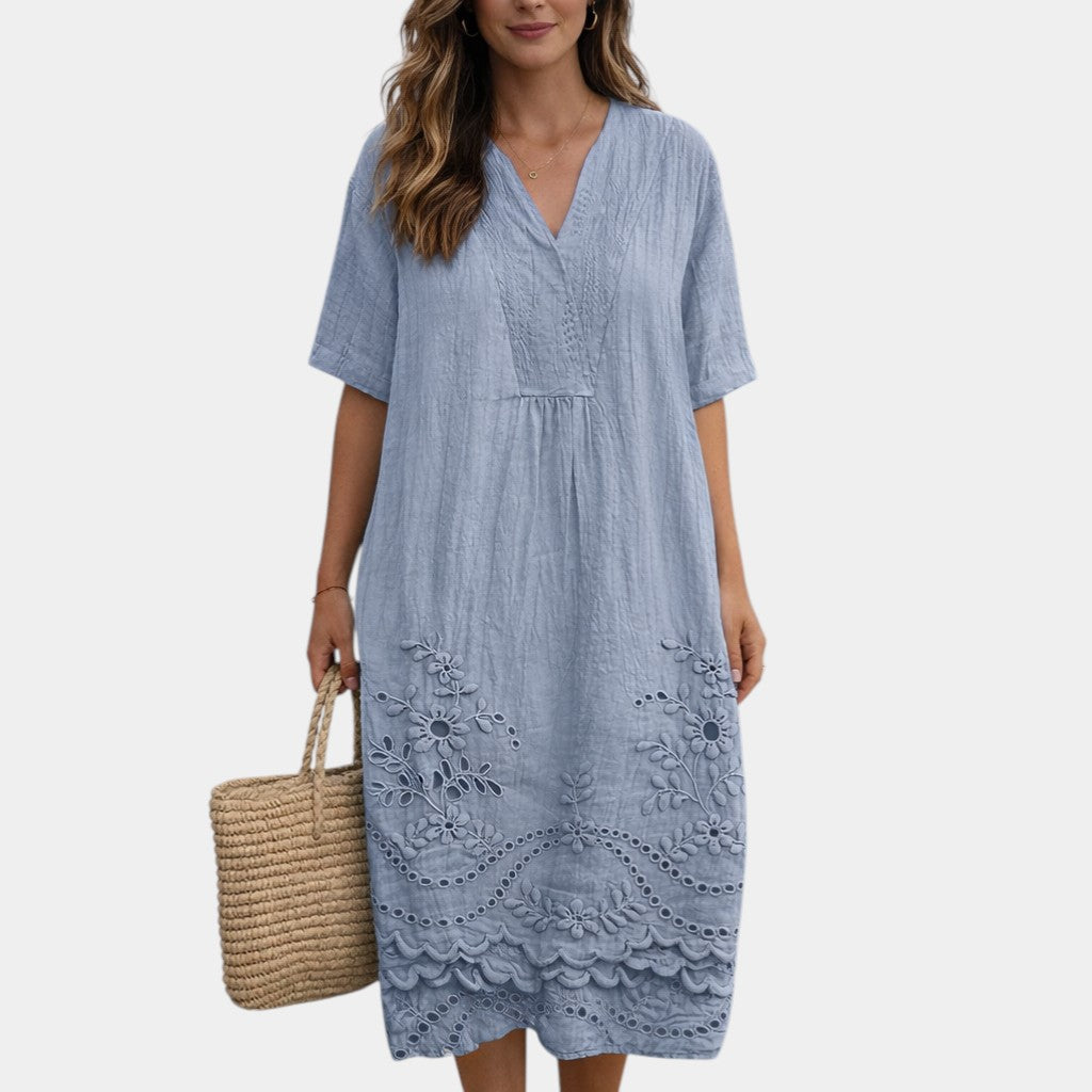 Sarah | Robe d'Été Imprimée