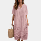 Sarah | Robe d'Été Imprimée