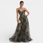 Giselle | Robe longue à imprimé floral