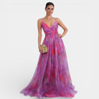 Giselle | Robe longue à imprimé floral