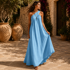 VERA – Robe Maxi Croisée