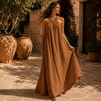 VERA – Robe Maxi Croisée