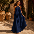VERA – Robe Maxi Croisée