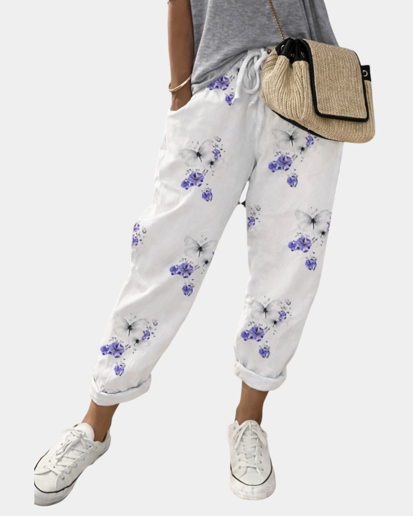 Sofie – Pantalon Respirant, Décontracté et Élégant (Lys)