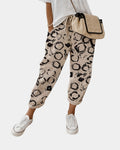 Sofie – Pantalon Respirant, Décontracté et Élégant (Motif Noir)