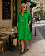 Rosée | Robe midi élégante