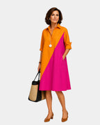 Clarté | Robe midi élégante