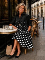 Lune | Robe midi élégante