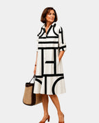 Perla | Robe midi élégante