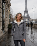 Maréline | Veste de pluie imperméable avec capuche pour femmes