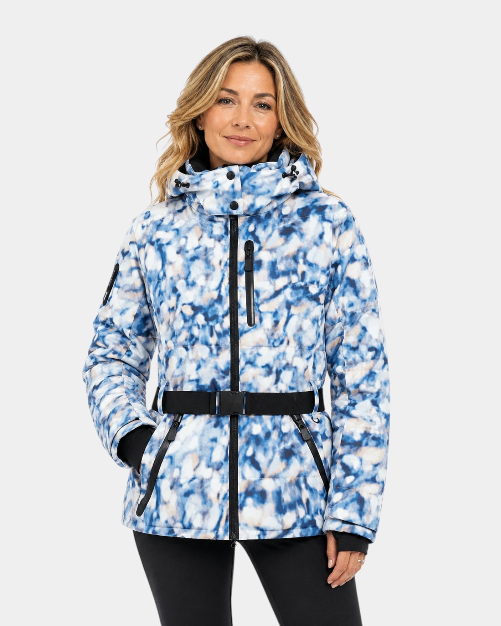 Kaléanne | Veste de ski imperméable et matelassée
